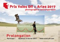 Appel à candidatures - Prix Voies Off 2017. Du 14 octobre 2016 au 15 février 2017 à Arles. Bouches-du-Rhone. 